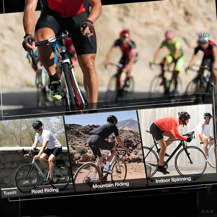 Short de cyclisme performant pour hommes avec coussinet 3D