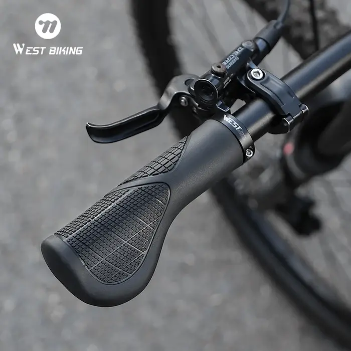 WEST BIKING Poignées de vélo ergonomiques antidérapantes et absorbant les chocs