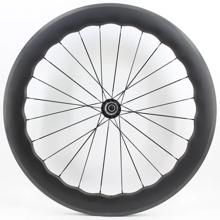Le plus récent jeu de roues de vélo de route 700C UD entièrement en Fiber de carbone