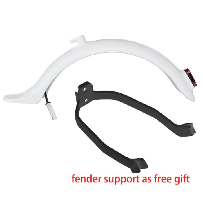 Garde-boue Durable pour Scooter électrique Xiaomi Mijia M365 M187 Pro, garde-boue pour pneu avec feu