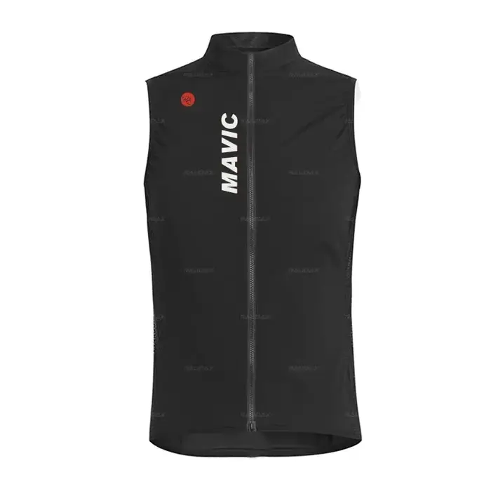 Rx MAVIC Team Gilet de vélo d'été vélo de route coupe-vent sans manches Gilet de cyclisme VTT léger 