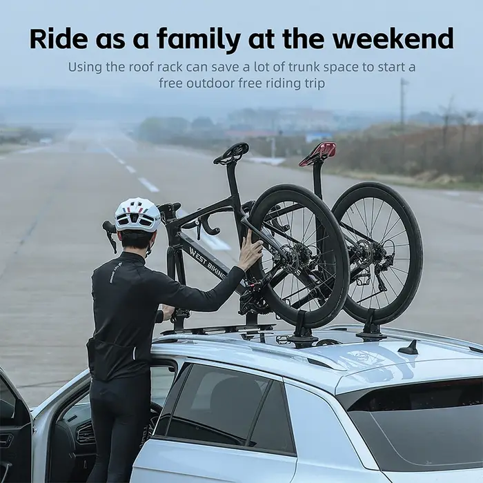 WEST BIKING – support de vélo à aspiration sous vide