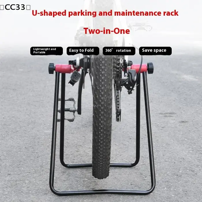 Support de stationnement vertical triangulaire pour vélo de route