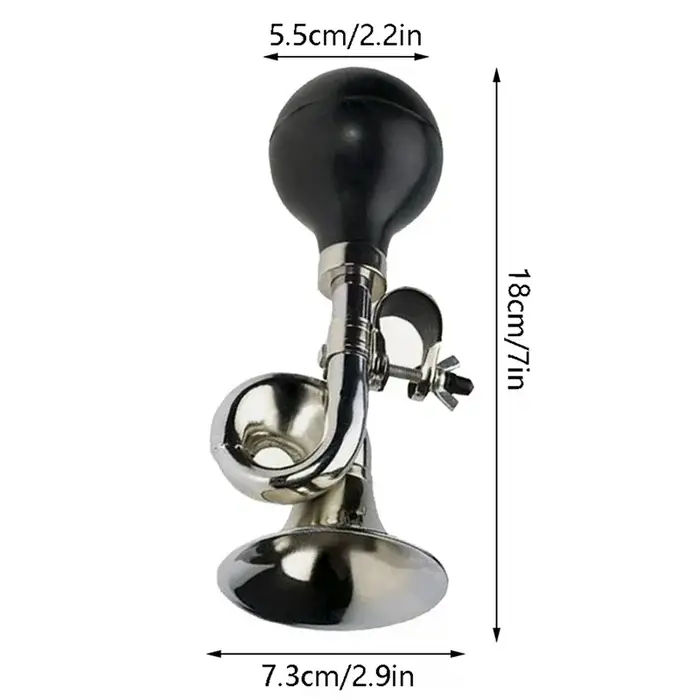 Klaxon à Air d'escargot de vélo