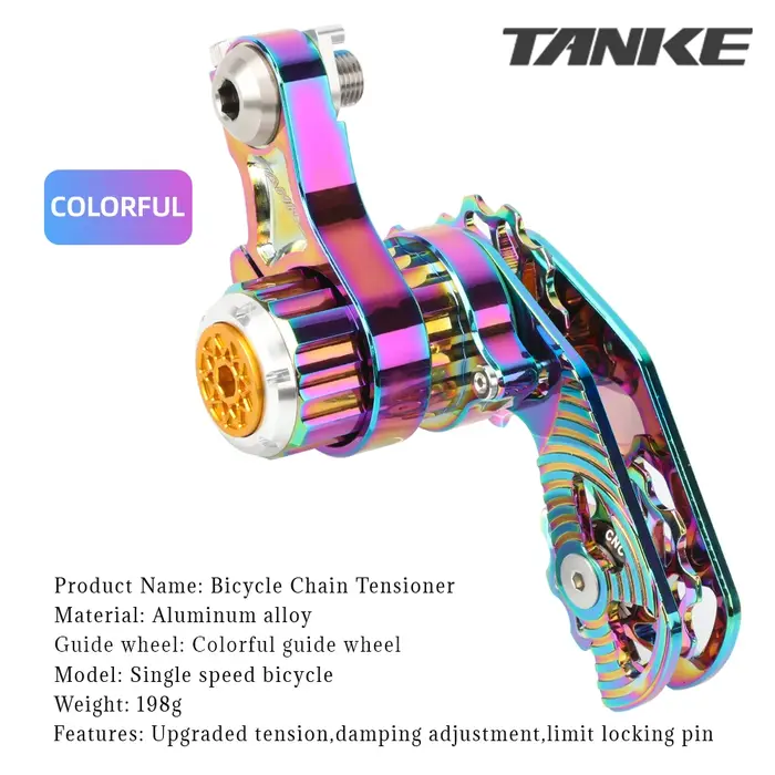 TANKE vtt tendeur de chaîne DJ vélo Guide
