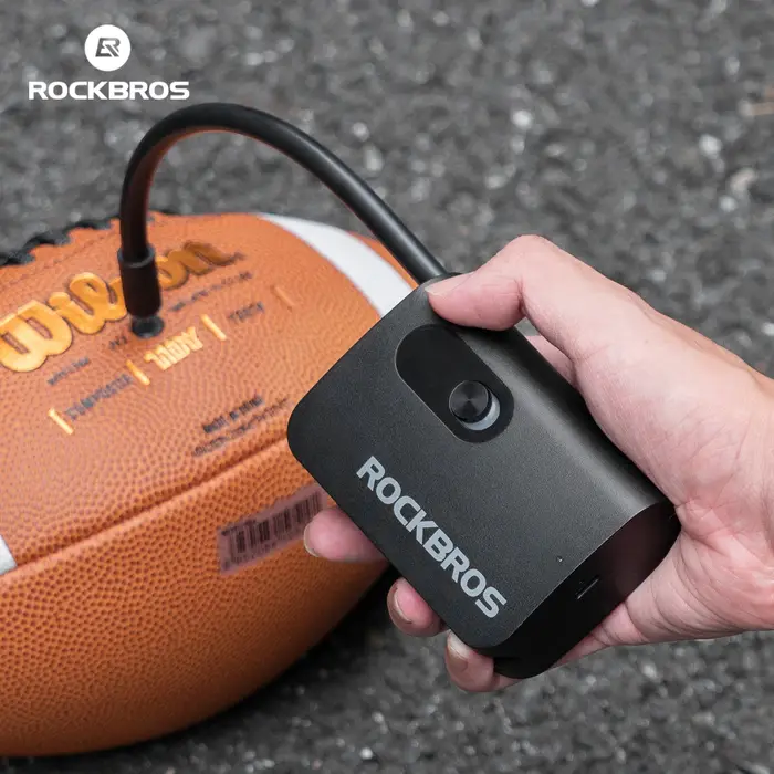 ROCKBROS pompe à vélo électrique Portable haute pression type-c Mini