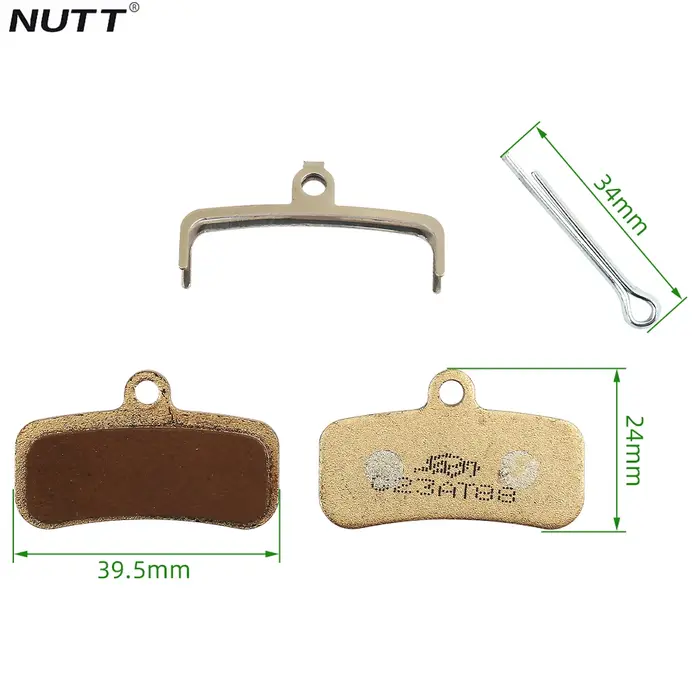 NUTT 4 plaquettes de frein à disque en métal plaquette de frein hydraulique en céramique Ice-tech po