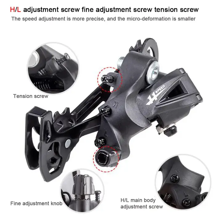Dérailleur arrière de vélo vtt 7/8/9 10 11 12 vitesses