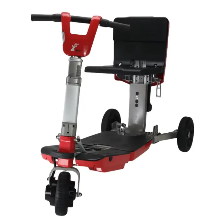 Tricycle Électrique Pliable et observateur pour Personnes Âgées