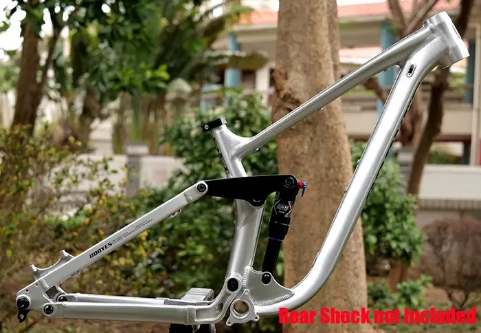 Cadre de vélo tout suspendu en aluminium pour Enduro