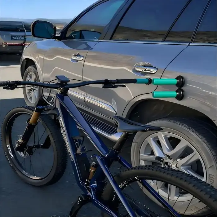 Support de vélo portable à ventouse pour cyclistes