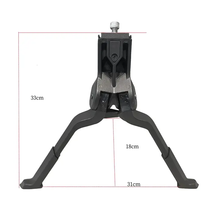 Bicycle béquille vélo réglable Double jambe