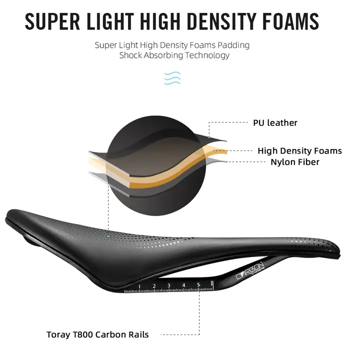 RYET – selle de vélo en carbone imprimée en 3D