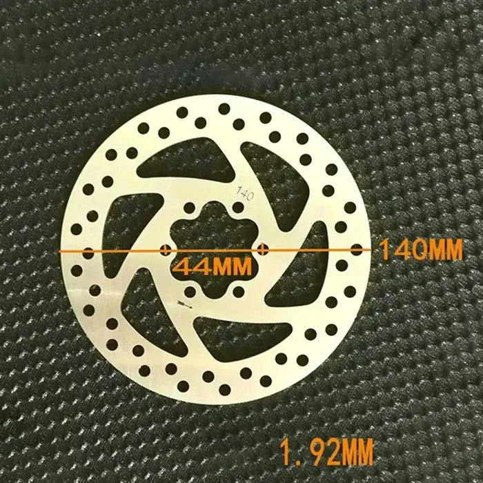110/120/140/160mm Escooter disques de frein à disque Scooter électrique