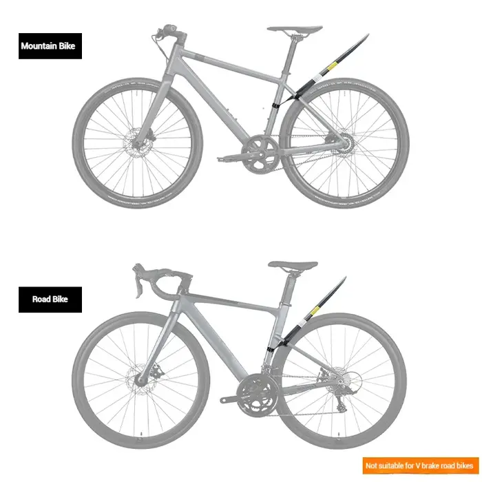 ENLEE VTT garde-boue vélo roue arrière