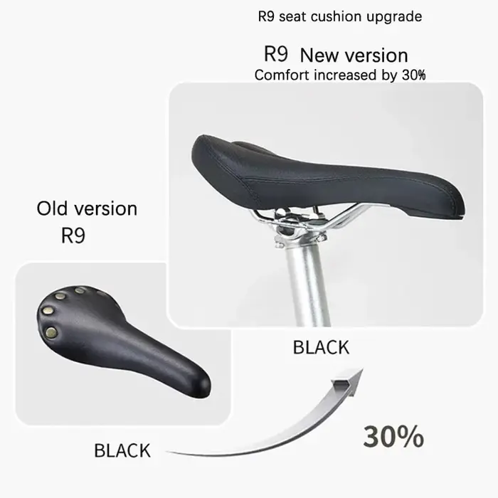 Cranston R9 vélo pliant 16 pouces 9 vitesses c-brake 4130 cadre triple en acier chromé 349 roue en alliage d'aluminium