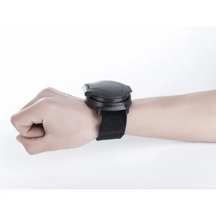 Rétroviseur de vélo avec sangle de poignet et support de bras
