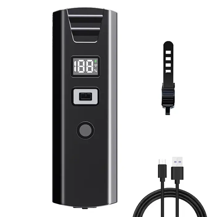 18650 batterie vélo avant lumière capteur type-c Rechargeable