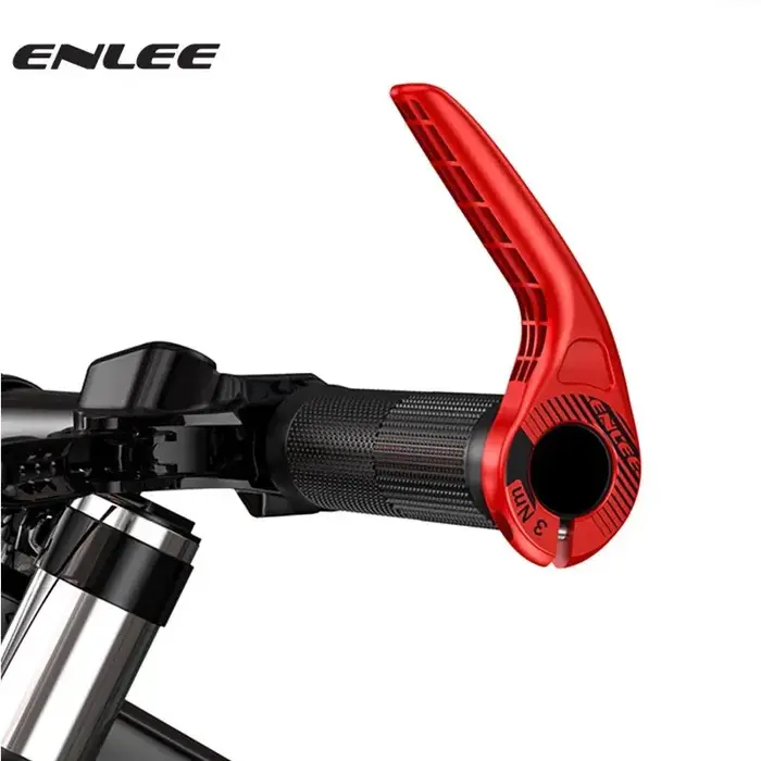 ENLEE 1 paire réglable petit guidon de vélo auxiliaire étau poignée repose corne de vache vtt cyclisme Fatigue Relie accessoires