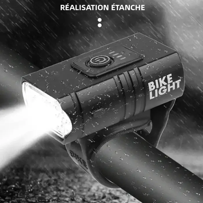 Lumière de vélo lampe de poche de cyclisme équipement nuit équitation route VTT