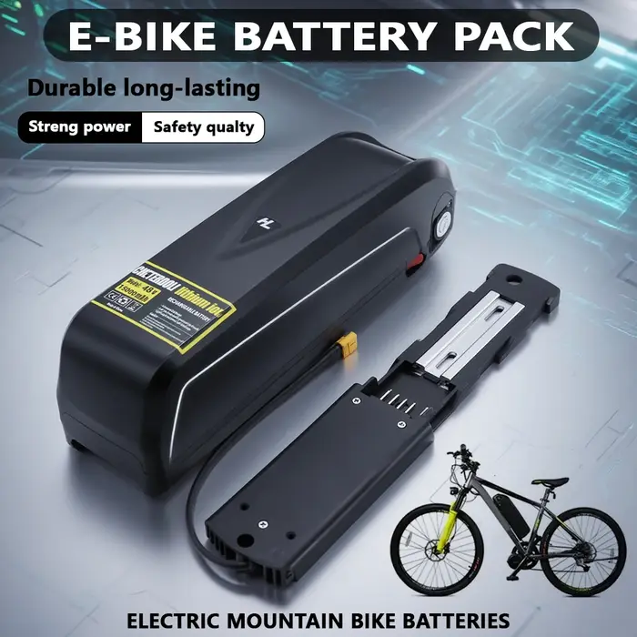 Hailong E-Bike batterie 36V 48V 20Ah vélo de montagne 18650