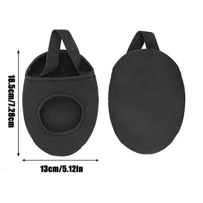 1 paire de couvre-chaussures de cyclisme coupe-vent demi-paume protecteur d'orteil vtt vélo de route
