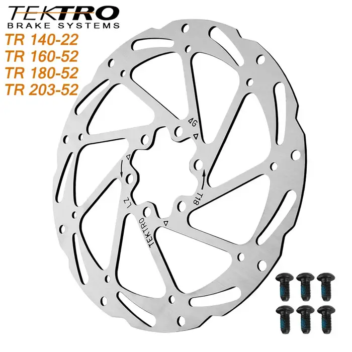 TEKTRO-Plaquettes de Frein à Disque Hydraulique pour Vélo, Rotors pour VTT, Vélo de Route Pliant, Ac