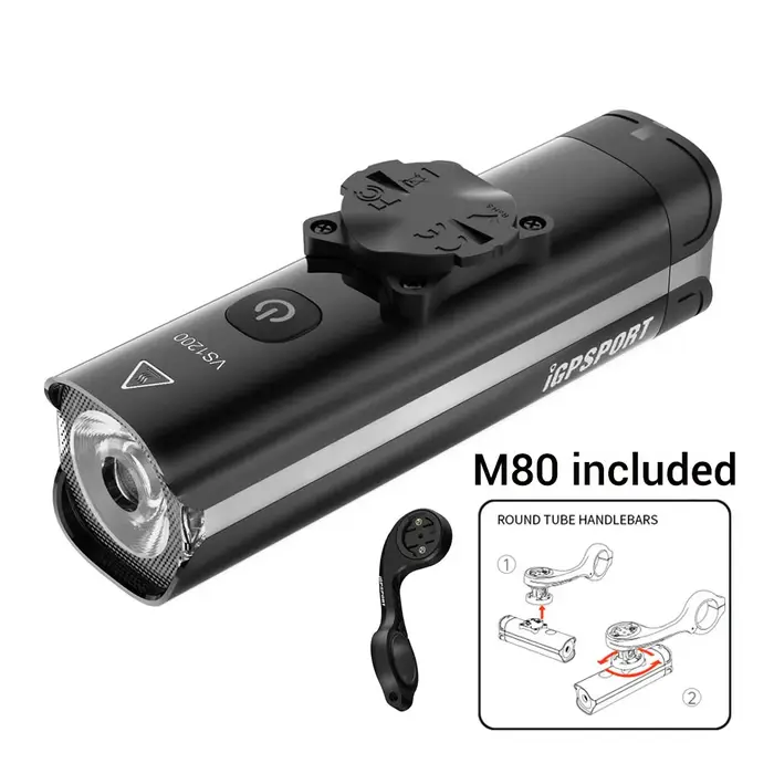 IGPSPORT VS1200 lumière de vélo phare