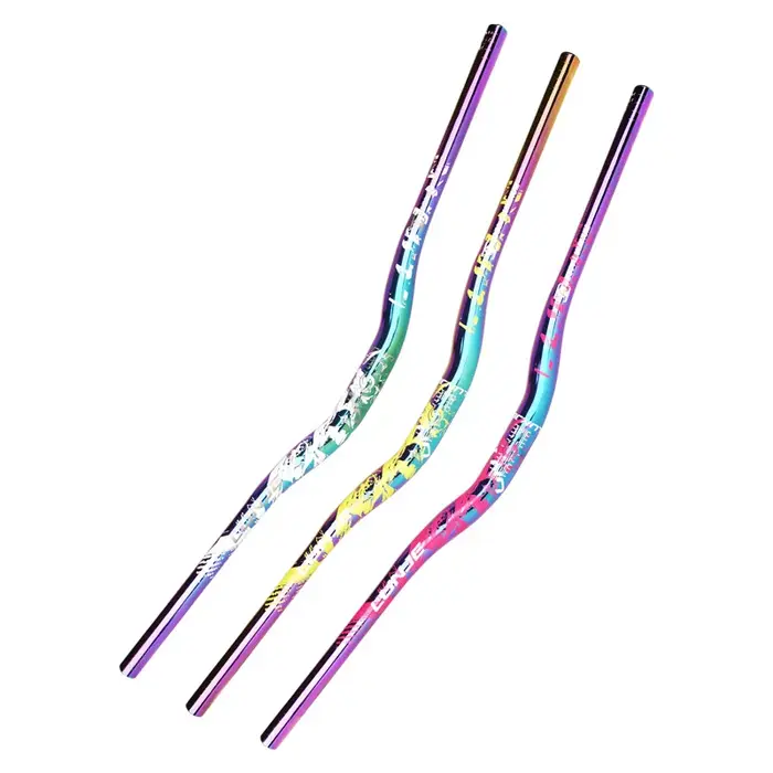 LUNJE guidon 780mm vtt guidon de vélo en alliage d'aluminium 31.8mm vélos de route montagne poignée 
