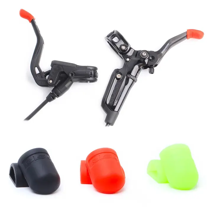 Couvercle de levier de frein en Silicone pour risque de vélo