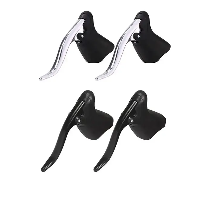 Levier de frein de vélo 1 paire en aluminium Durable guidon