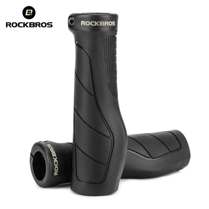 Poignées de vélo ROCKBROS, antichoc, antidérapantes, confortables, avec système de verrouillage, acc