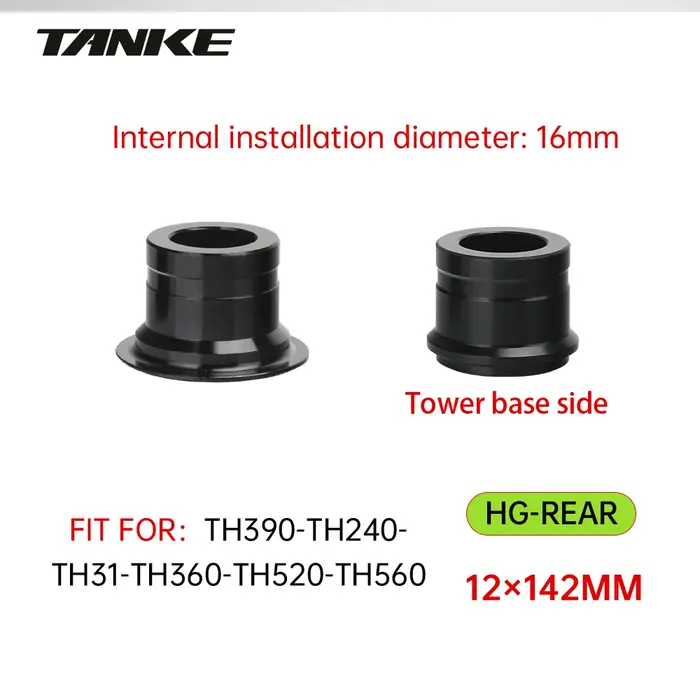 TANKE Cykel Snabbkoppling Bult Nav Spärraxlar Väg Mountainbike Ersättningsdelar Cykeltillbehör För Fram 100mm Bak 135mm