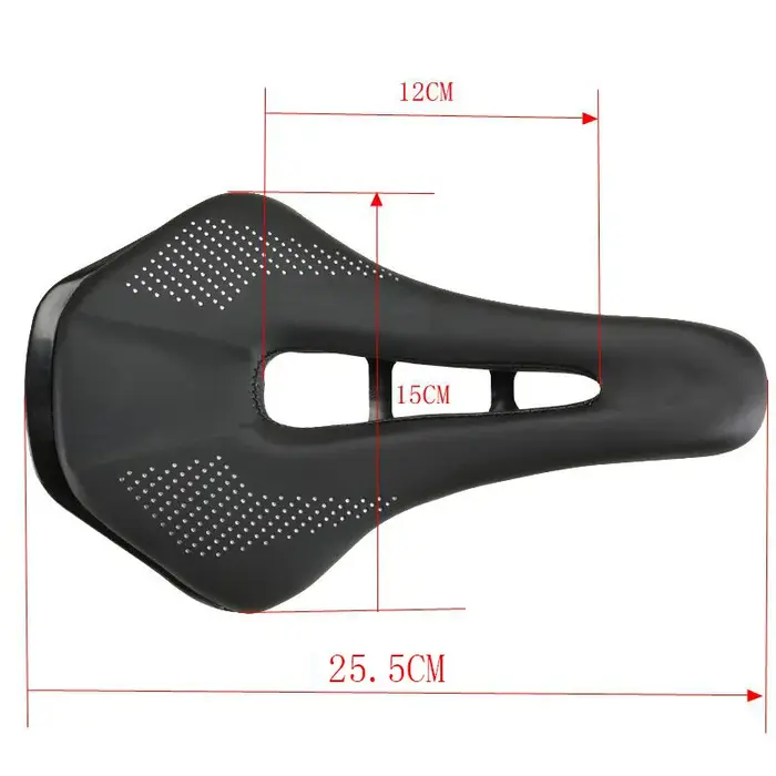Selle de vélo siège route Rails en acier VTT coussin pour hommes antidérapant souple en cuir PU