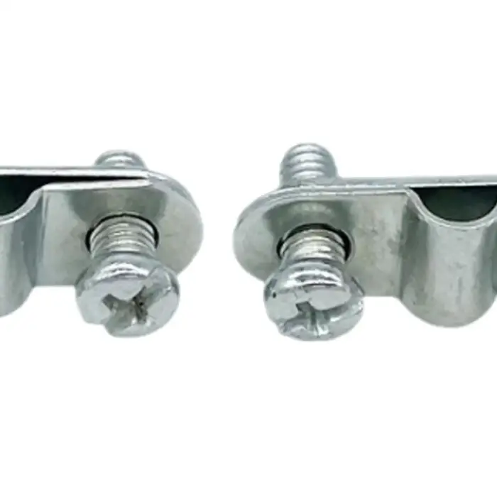 2 plaques de fixation pour garde-boue de vélo