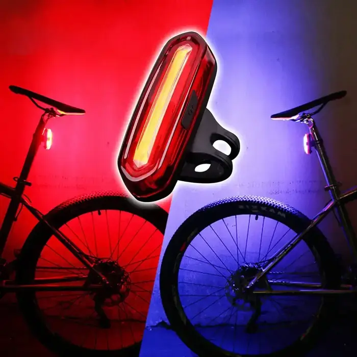 Enquêter arrière de vélo rouge aste USB