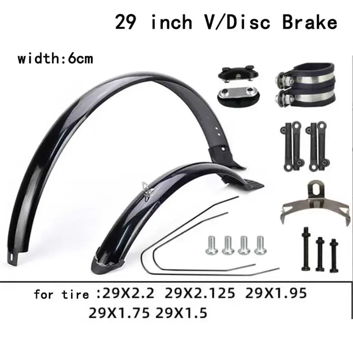Garde-boue de vélo en boîte 24 26 700C 27.5 29 pouces
