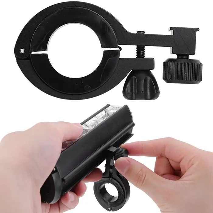 Support de lampe de vélo en alliage d'aluminium