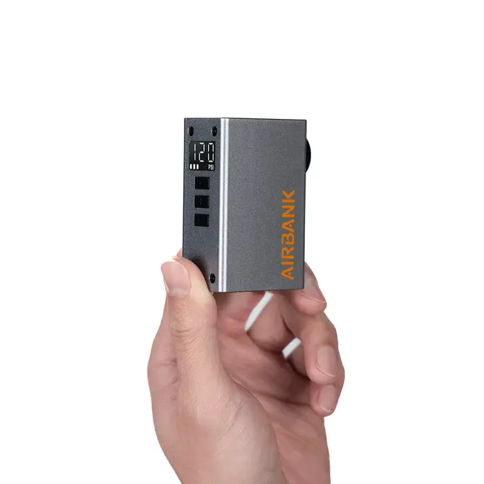 AIRBANK POCKET 2 PRO Mini pompe à vélo électrique 420mAh batterie 120PSI gonfleur de niveau
