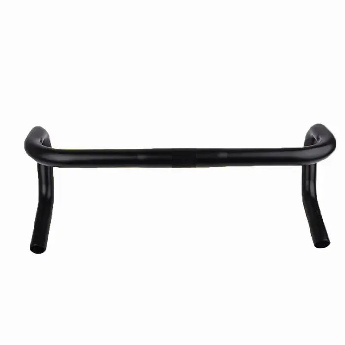 Guidon incurvé pour vélo de route en alliage d'aluminium 25.4x420mm, guidon de course en arc, access