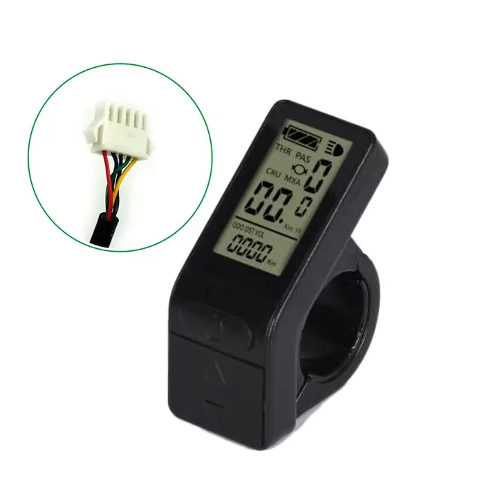 Mini écran LCD4 pour vélo électrique 24/36/48 volts
