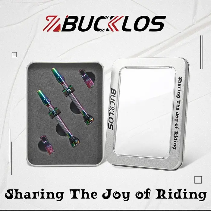 BUCKLOS – Valve Tubeless Presta pour vélo