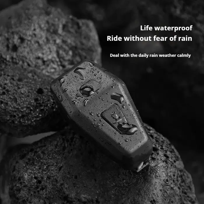 Sonnette de vélo électronique avec alarme de sécurité rechargeable par USB