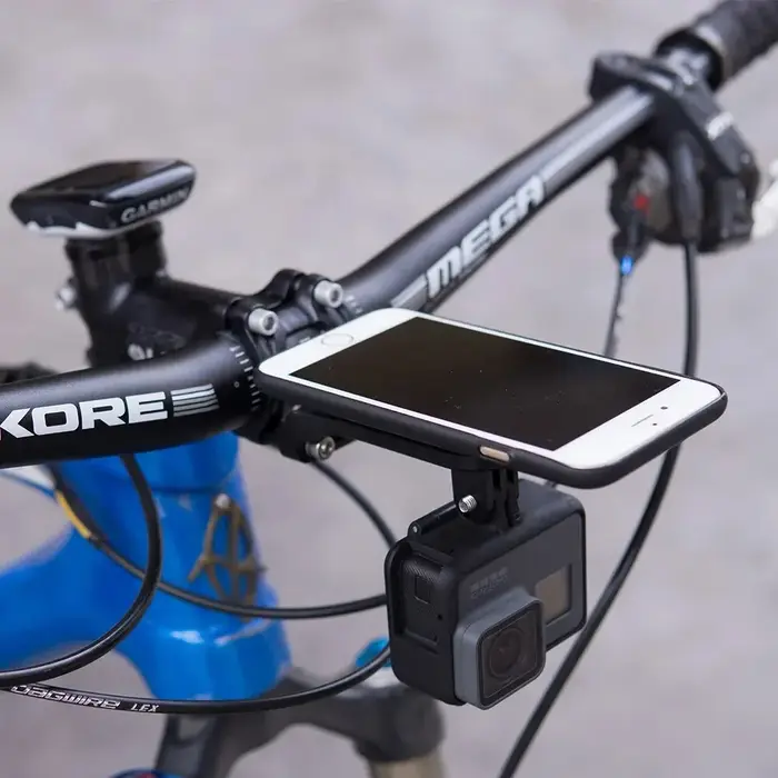 Support de siège de téléphone arc-en-ciel pour ordinateur de vélo de route VTT