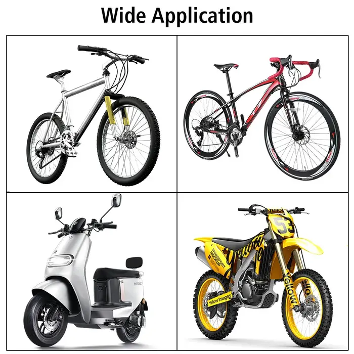 Protège-mains de moto en alliage d'aluminium