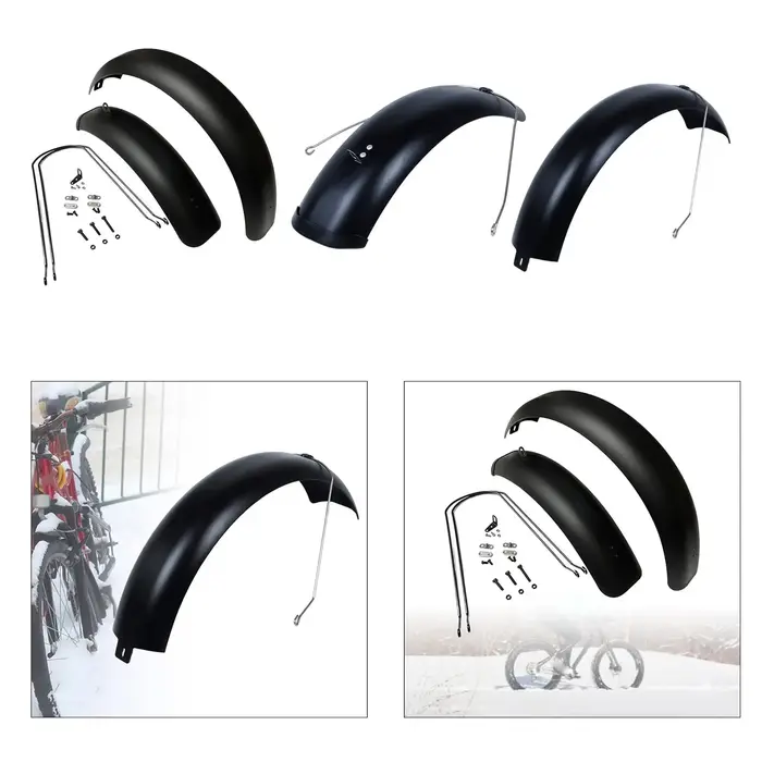 Garde-boue à dégagement rapide pour vélo, 20x5.0 pouces de large, 127mm