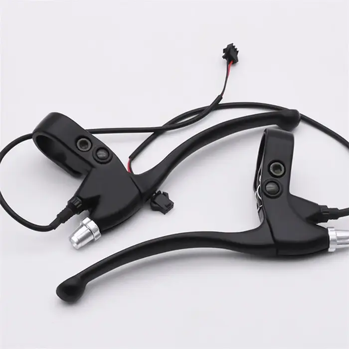 1 paire de leviers de frein arrière pour vélo électrique