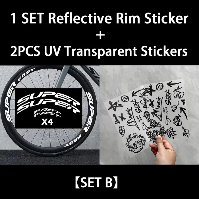 Kit d'autocollants décoratifs en vinyle DIY pour cadre de vélo, tube, casque, fourche avant, moyeu d