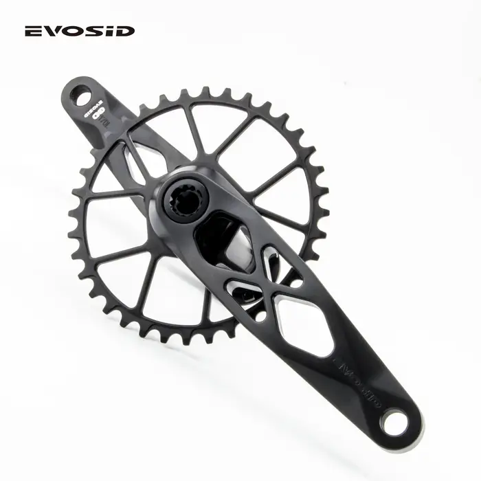 EVOSID manivelle de vélo vtt ultralégère 165mm axe DUB 29mm pédalier