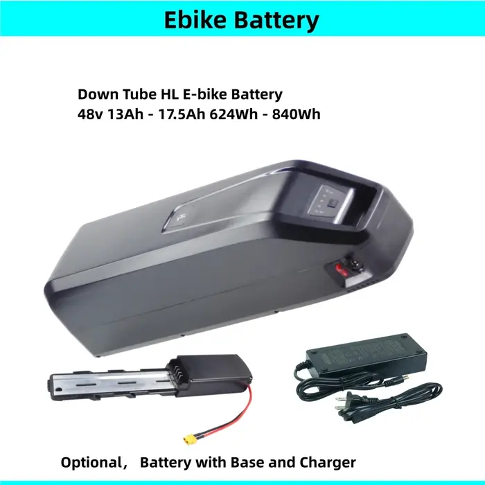 Batterie de vélo électrique lithium-ion Duotts C29 Pro 48v 52v haute capacité 21 à 30 Ah pour Fat Tire ebike puissante 1500w avec design caché et 8 coloris disponibles
